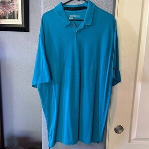 Nike Men's Vibrant Teal Polo Shirt